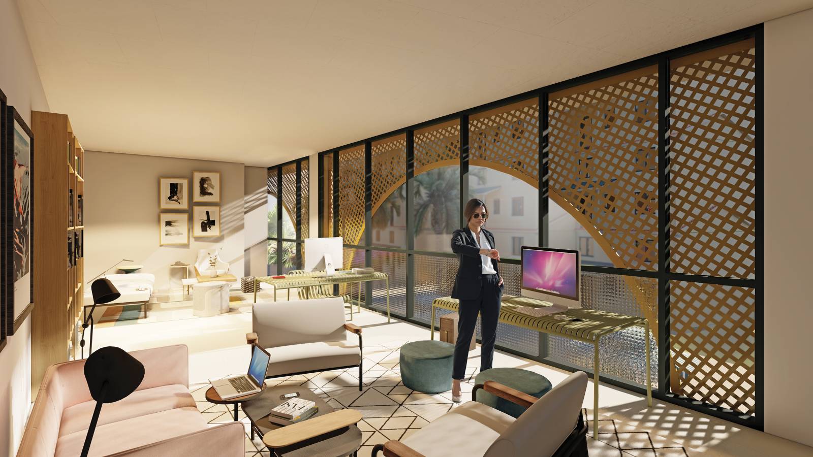 Les Balcons Victoria à Carré Victoria - Local d'activité divisible à louer en hyper centre-ville de Hyères sur l'Avenue des Iles d'or