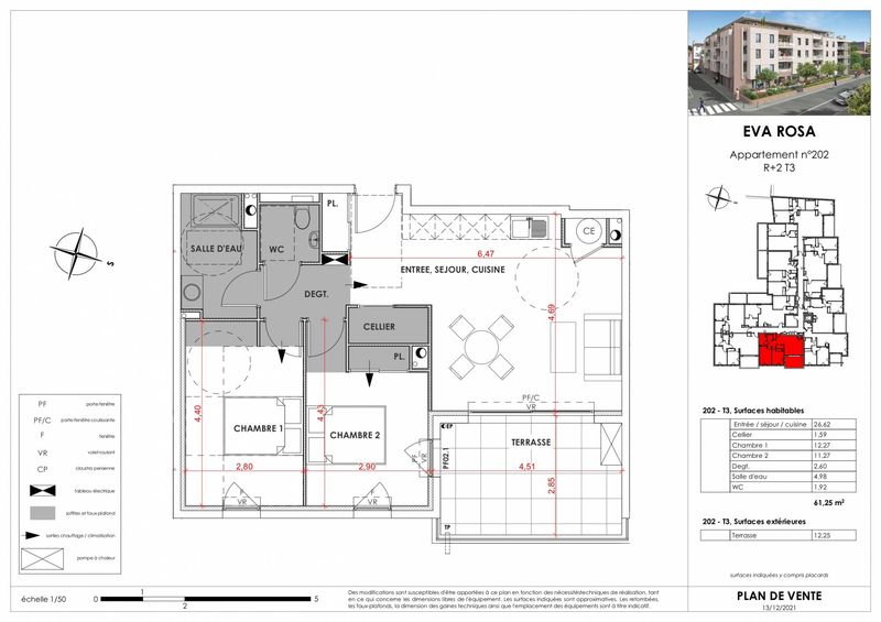202 T3 à Hyères proche des commerces
