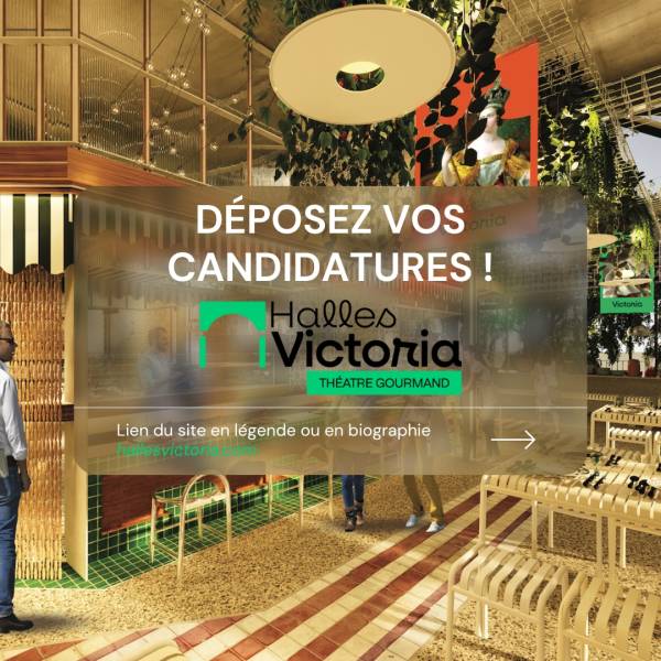 Appel à candidature : Halles Victoria à Hyères