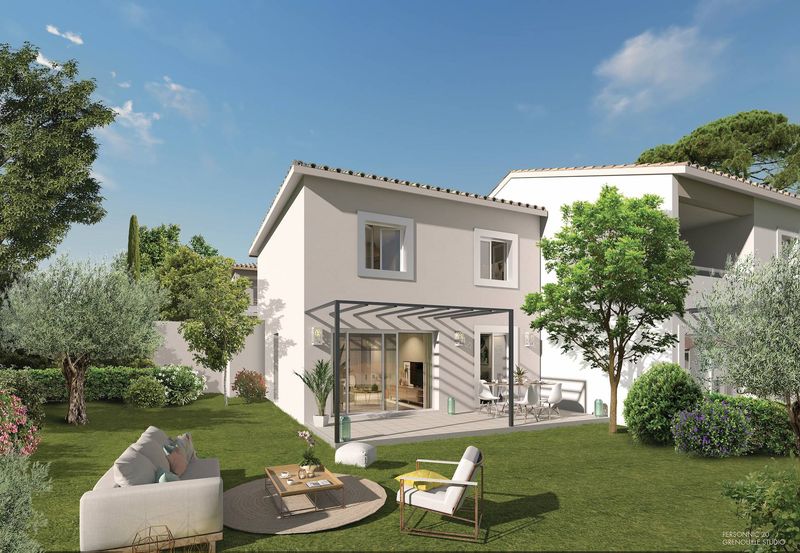 Le Domaine des Oliviers à La Farlède dans le Var, programme de 30 villas individuelles neuves avec terrain proche de Toulon et Hyères