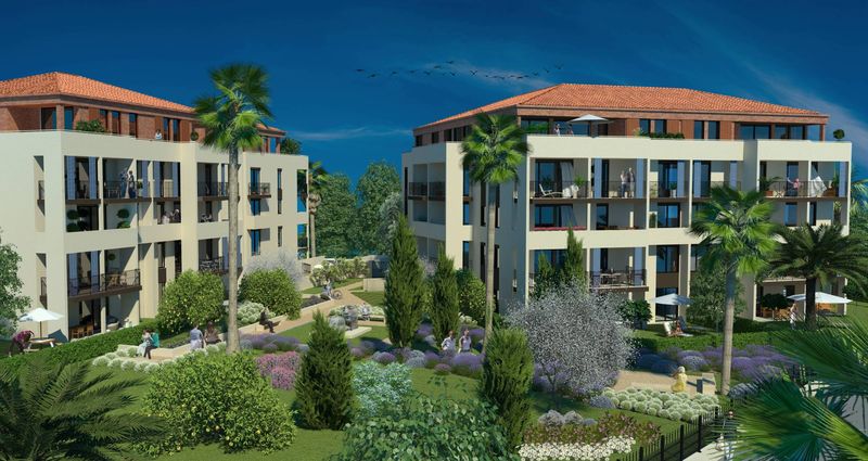 Le Jardin des Arts : Résidence de 59 logements du T1 au T4 située à Hyères Ouest