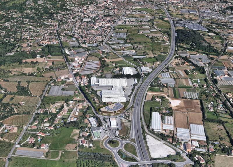 Pôle d'activités Carré Ouest : Locaux Commerciaux et Bureaux neufs divisibles à Hyères à vendre ou à louer