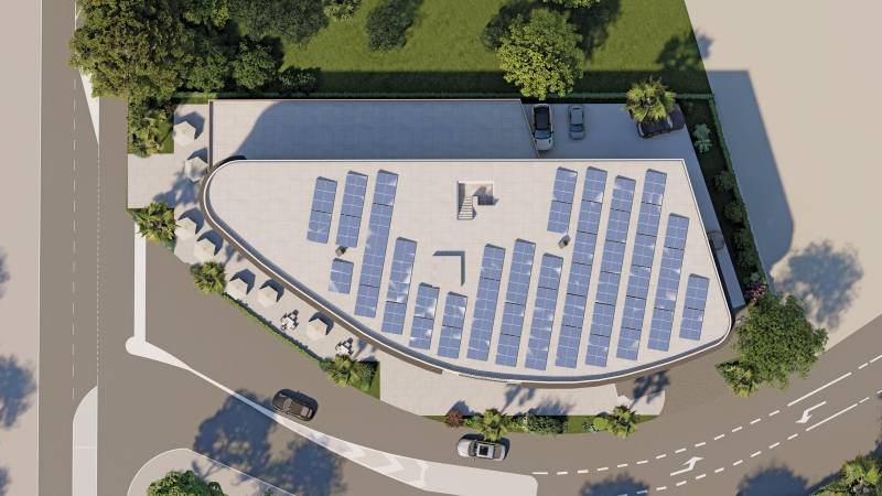 Pôle d'activités Carré Ouest : Locaux Commerciaux et Bureaux neufs divisibles à Hyères à vendre ou à louer