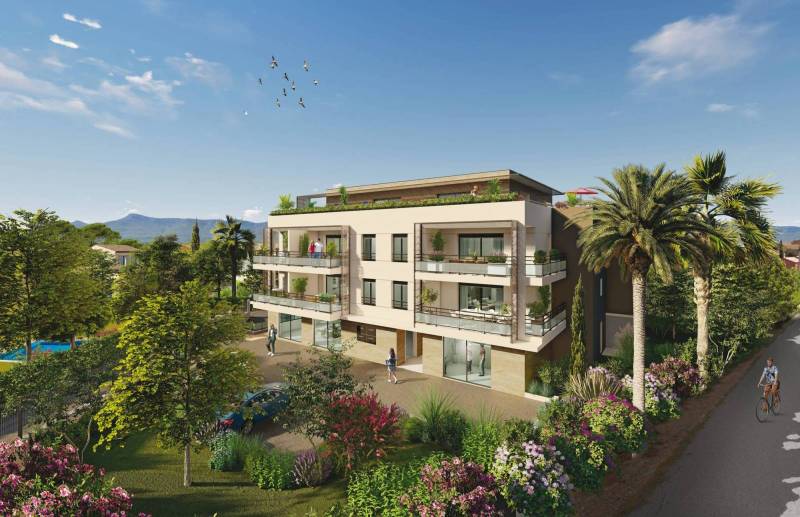 Vente appartement T3 neuf haut de gamme pour investir à hyères les palmiers à Hyères les palmiers 83 var