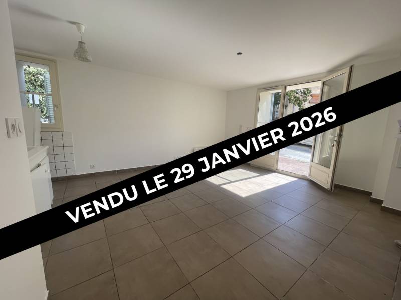 Charmant T2 de 42m2 en RDC avec entrée indépendante en centre-ville de Hyères