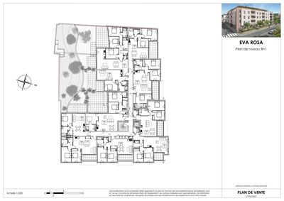 Notre zone d'activité pour ce service Appartement neuf T2 avec terrasse à vendre